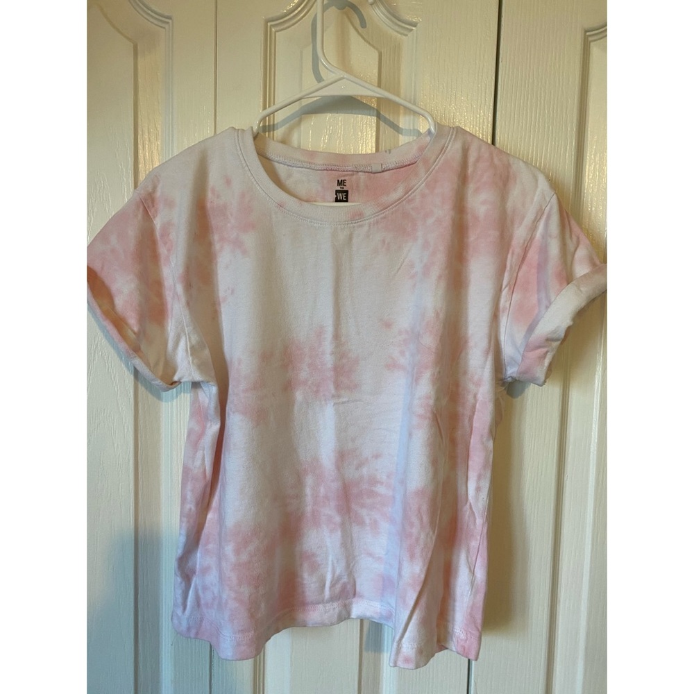 PACSUN Pink Tie Dye T-Shirt